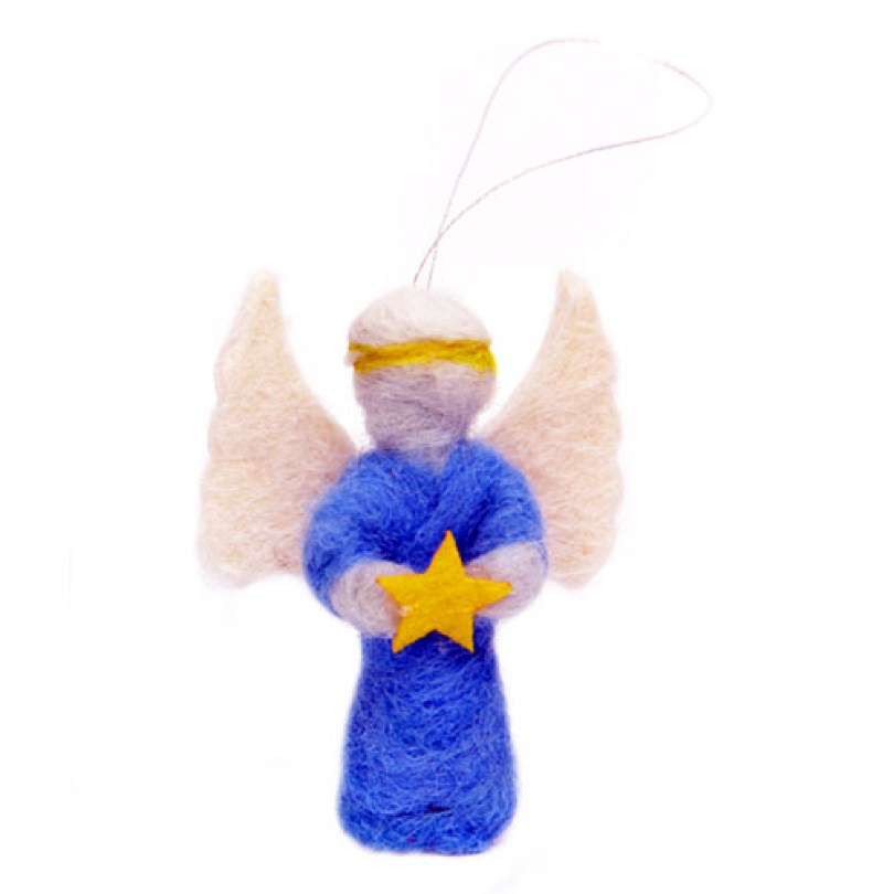 Large Angel With Yellow Star