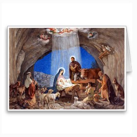 Shepherds Field Nativity Scene