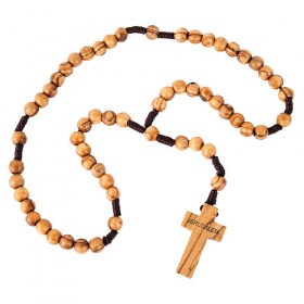 Olive Wood Rosary Beads