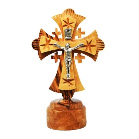 Cross With Crucifixion and Stand