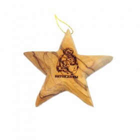 3D Star with Holy Family